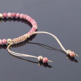 Pink Bracelet with a Blue Moon