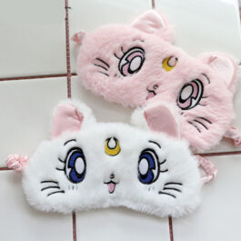 Luna Cat Plush Eye Mask