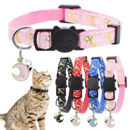Cute Moon Cat Collar